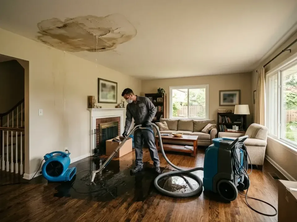 attic-pipe-burst-ceiling-drip-008 — frequently asked questions, Water Damage Restoration & Carpet Care in Saks, AL